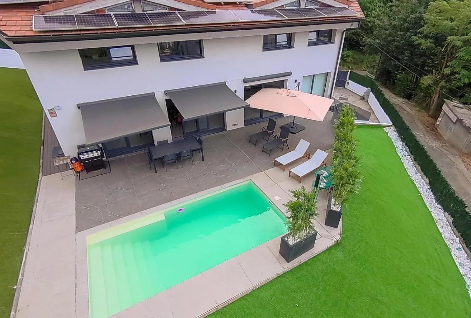 Villa House With Pool And Panoramic View Of Bilbao Сasa de vacaciones