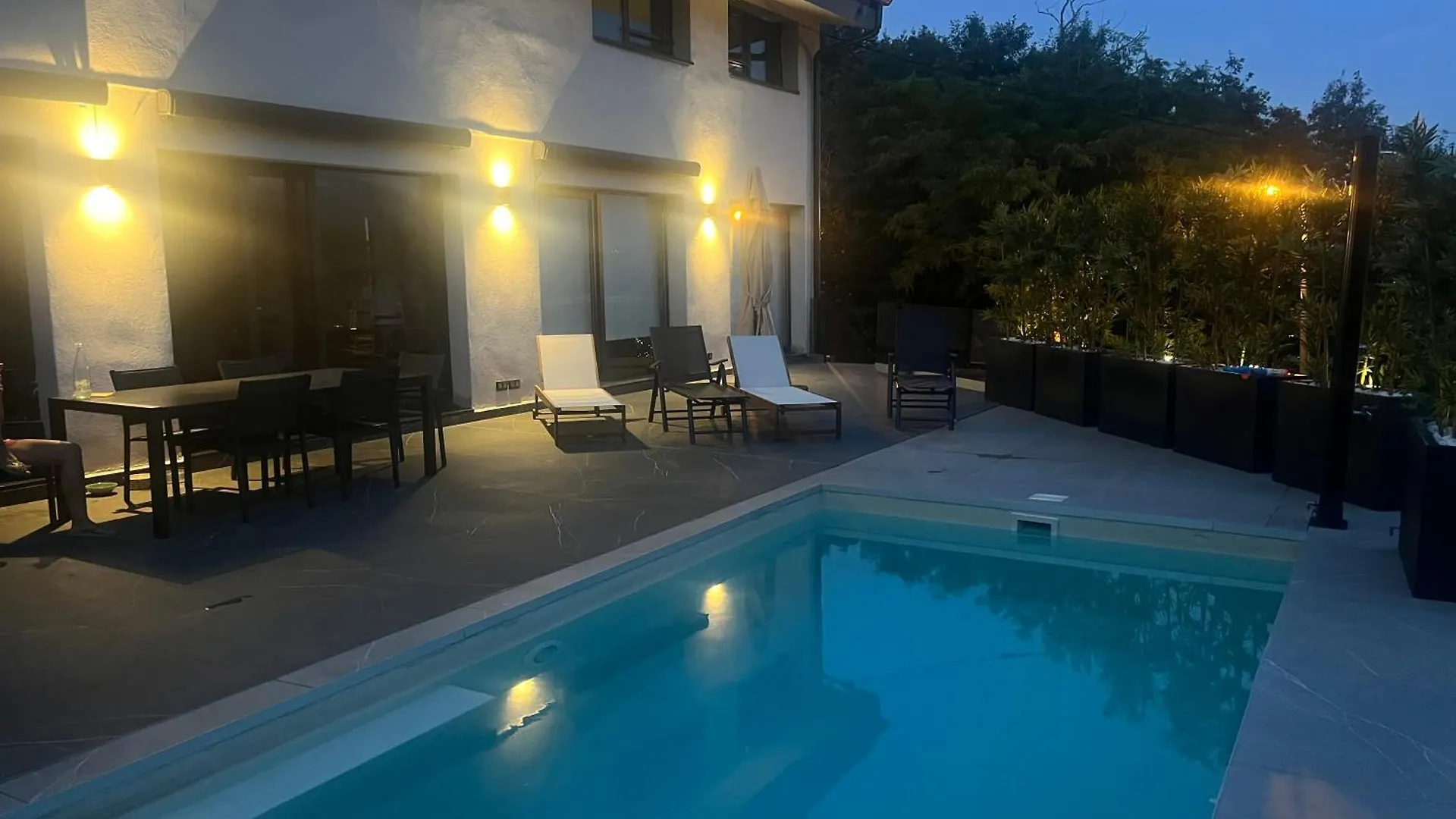 House With Pool And Panoramic View Of Bilbao Villa İspanya